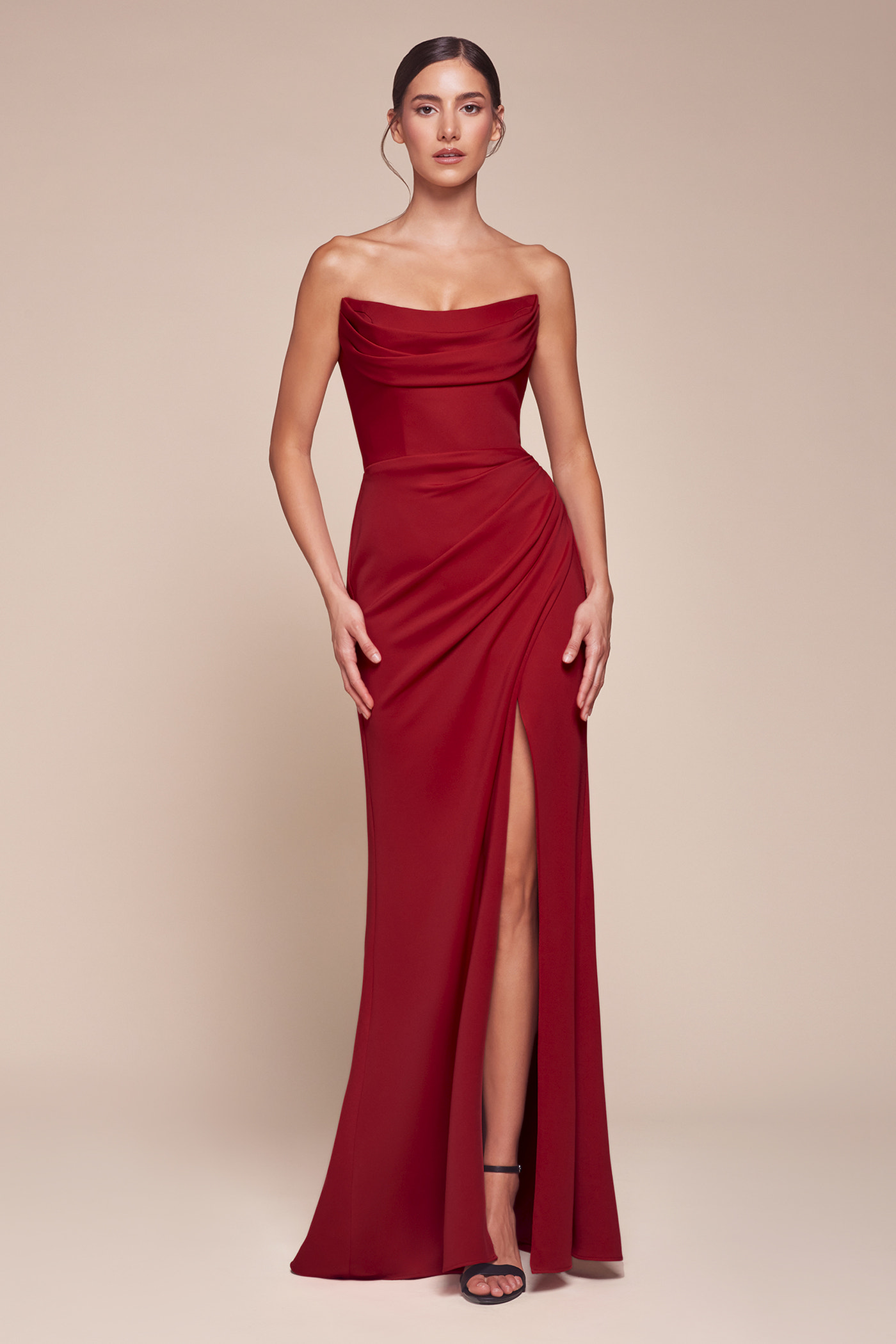 Johanna Gown - Strapless Fitted Gown