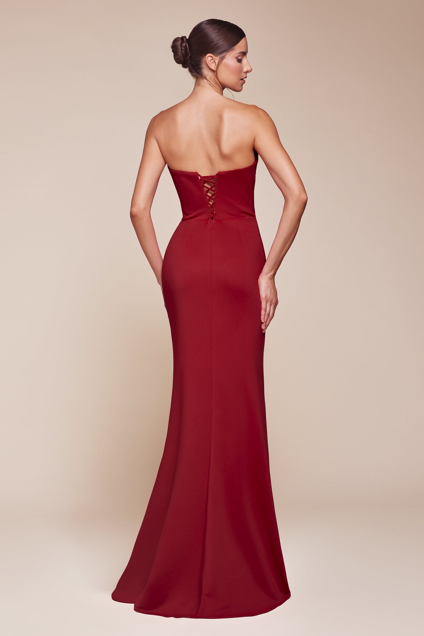 Johanna Gown - Strapless Fitted Gown