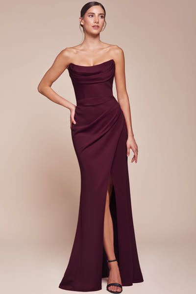 Johanna Gown - Strapless Fitted Gown