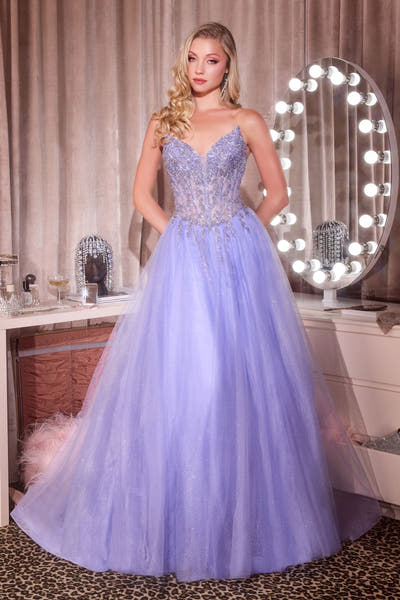 Jolia Gown - A-Line Corset Tulle Dress