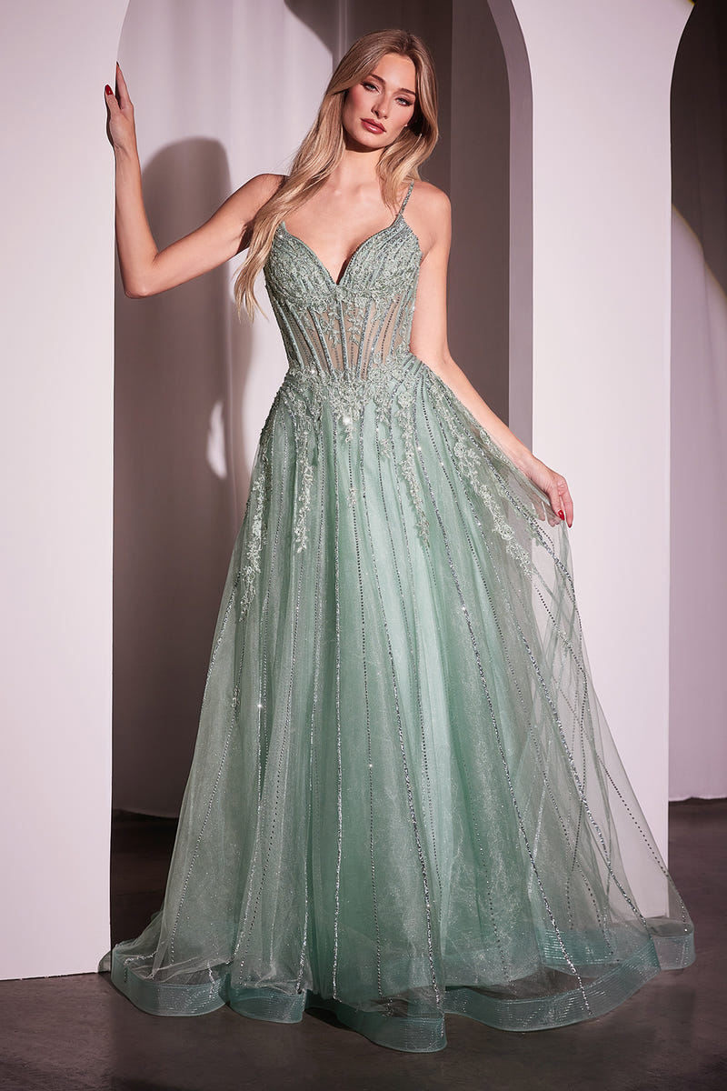 fairy style prom dresses Fairy Prom Dress 2025 16 / Green