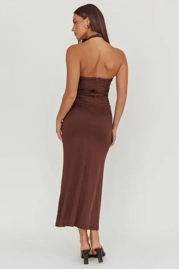 Brown dress