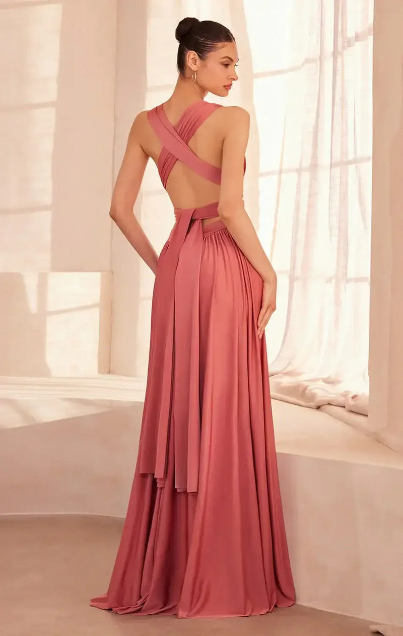 Estelle Convertible Tie Maxi Dress