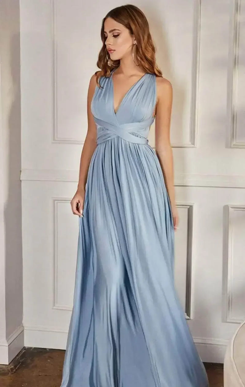 Estelle Convertible Tie Maxi Dress