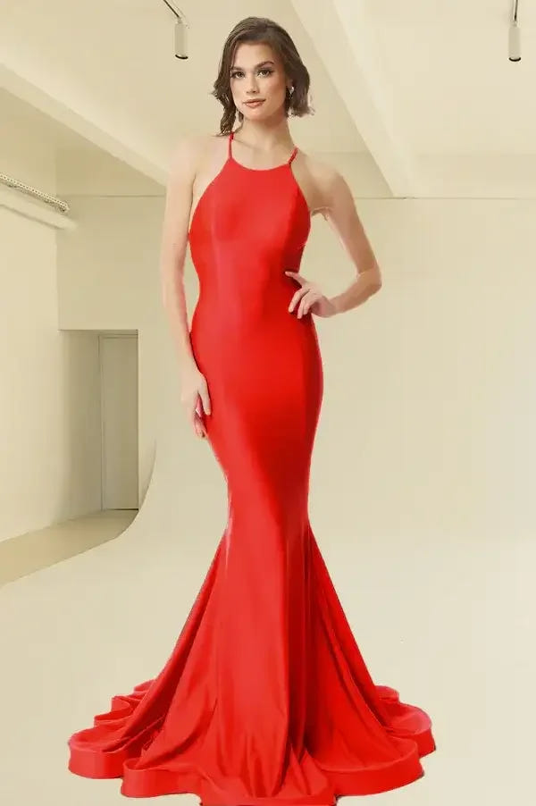 Delaney Gown- Red - FINAL SALE