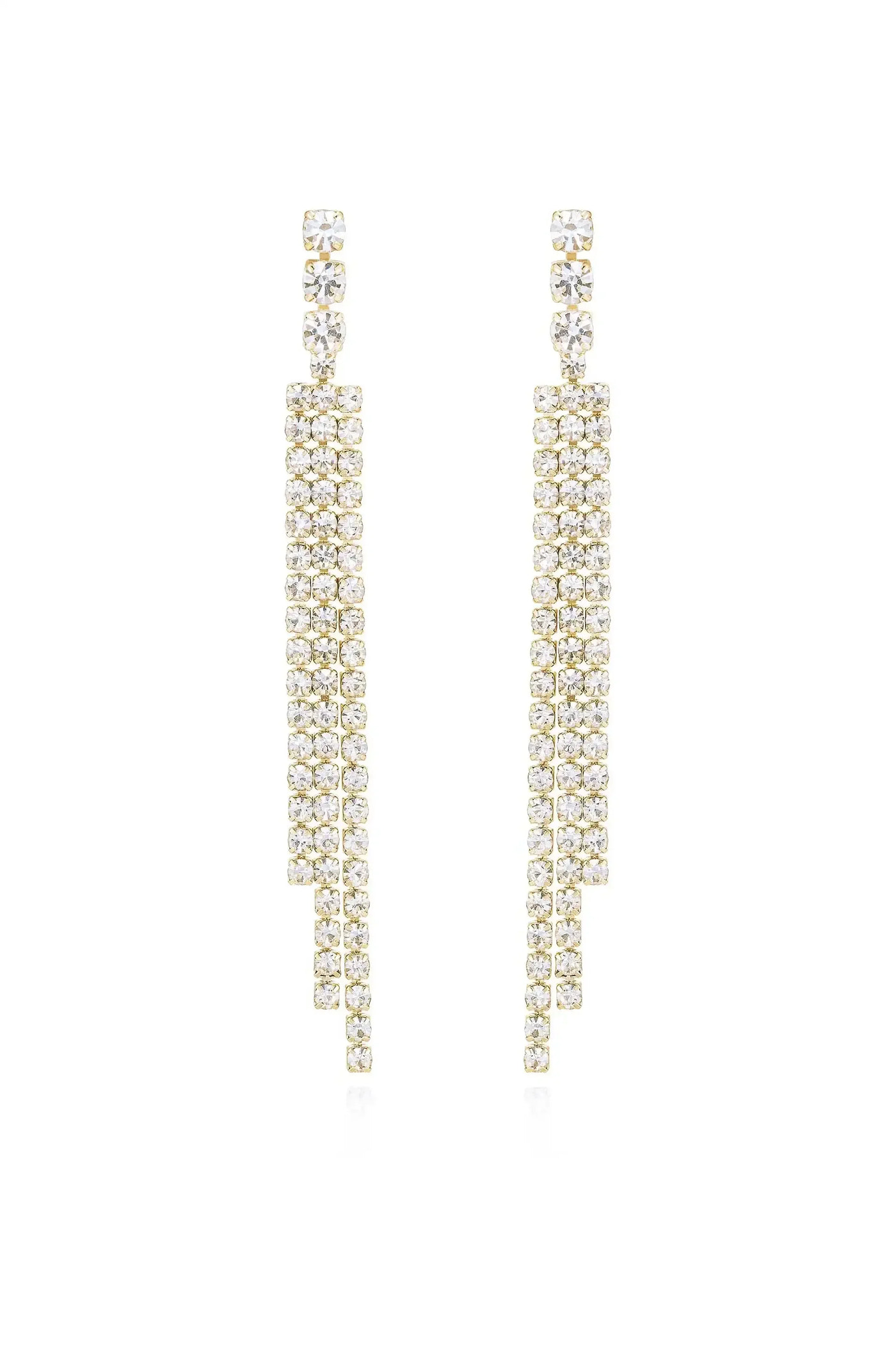 The Moment Crystal Dangle Earrings