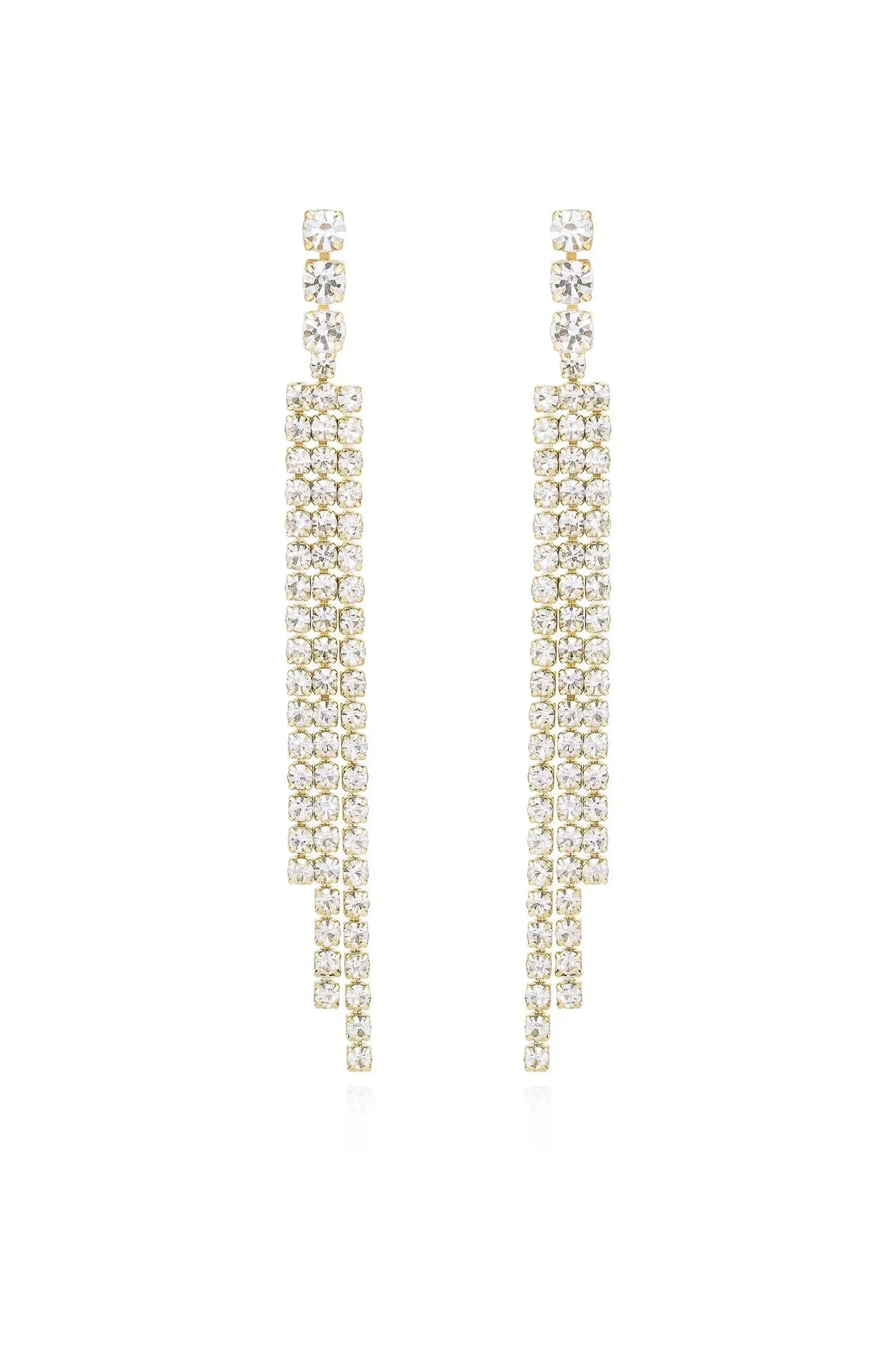 The Moment Crystal Dangle Earrings