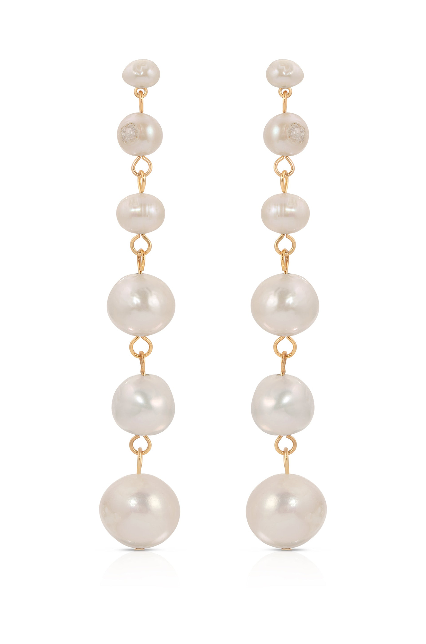Graduating Freshwater Pearl Earrings