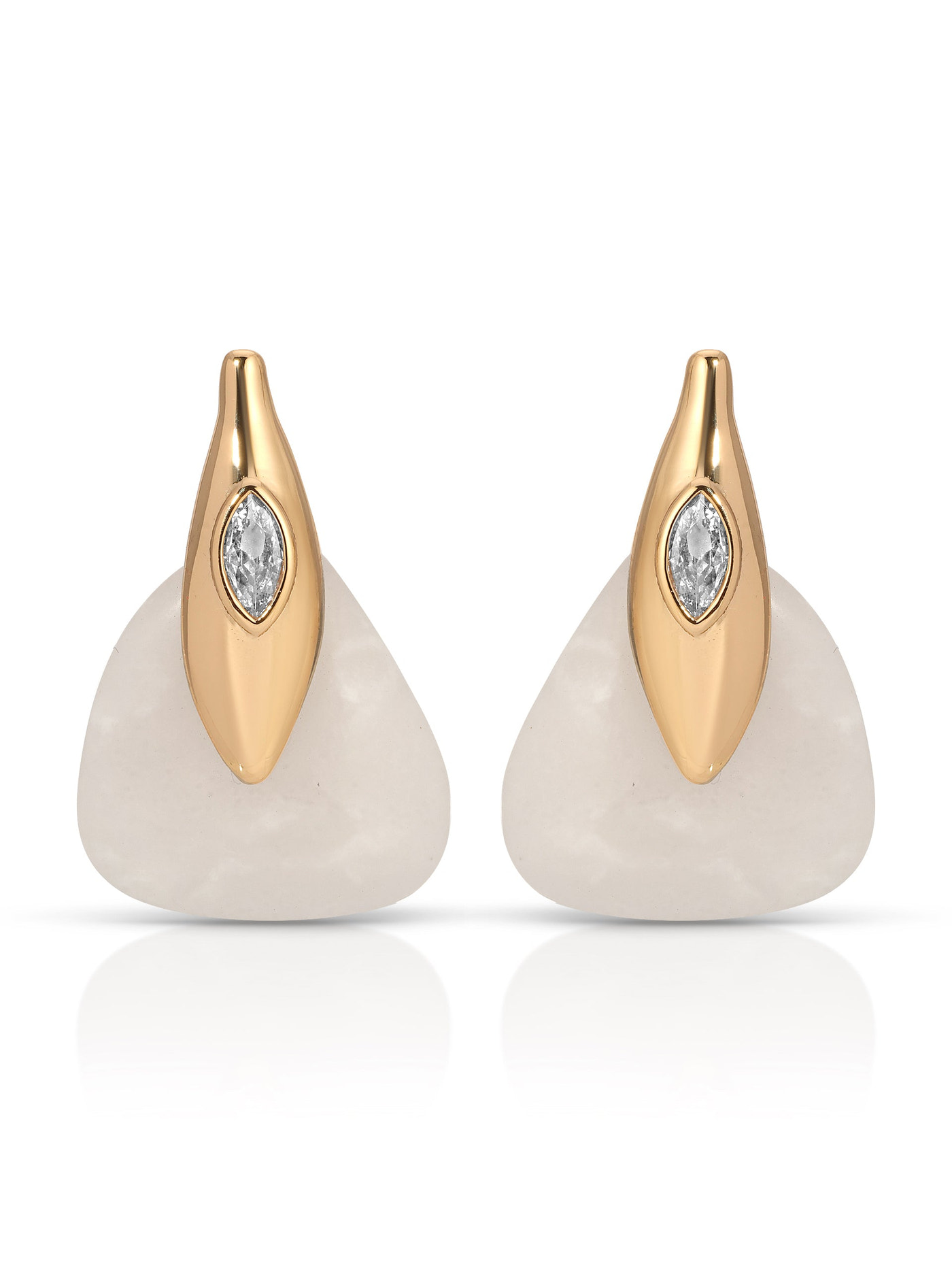 Solstice Earrings in Bone