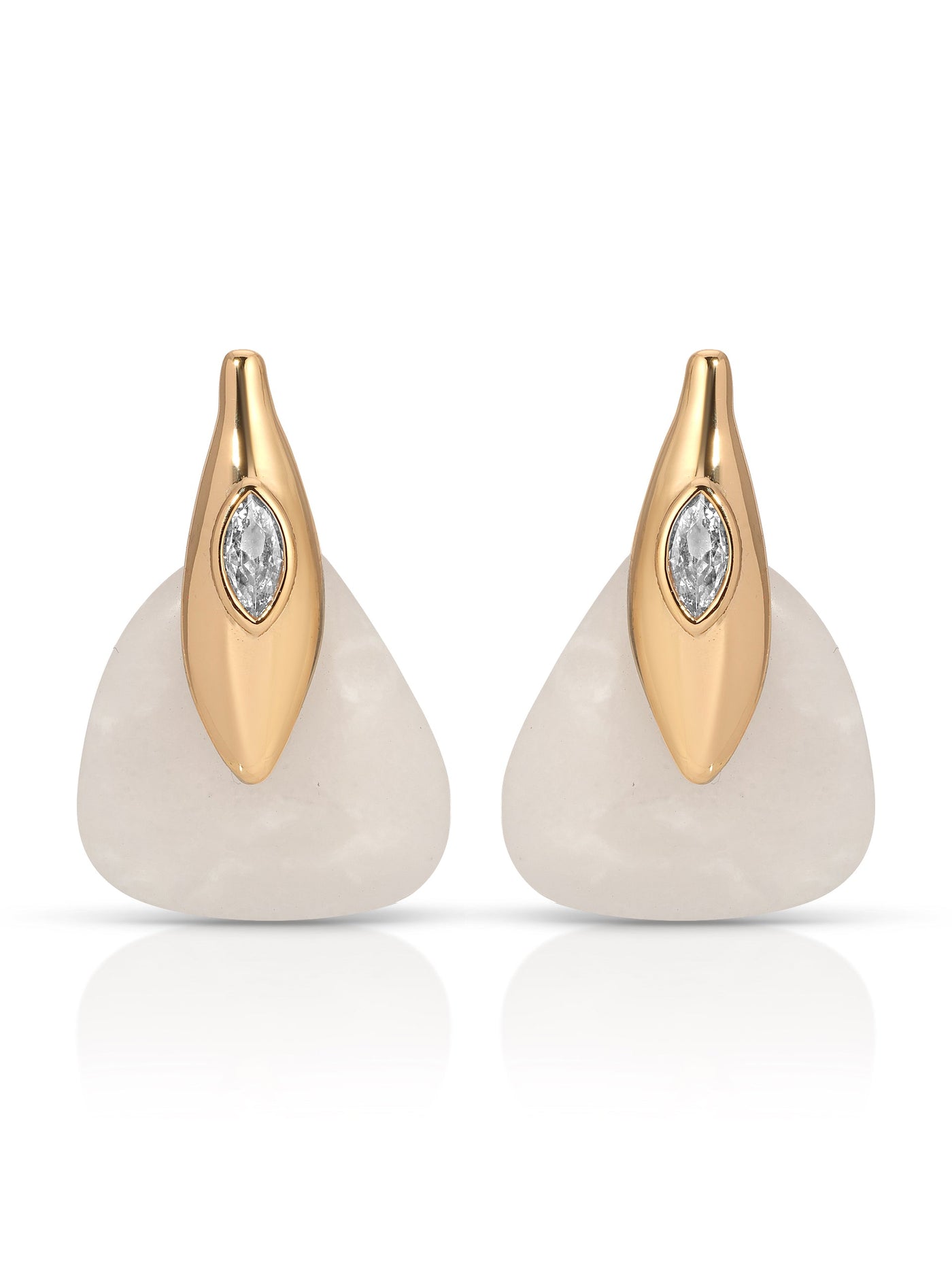 Solstice Earrings in Bone
