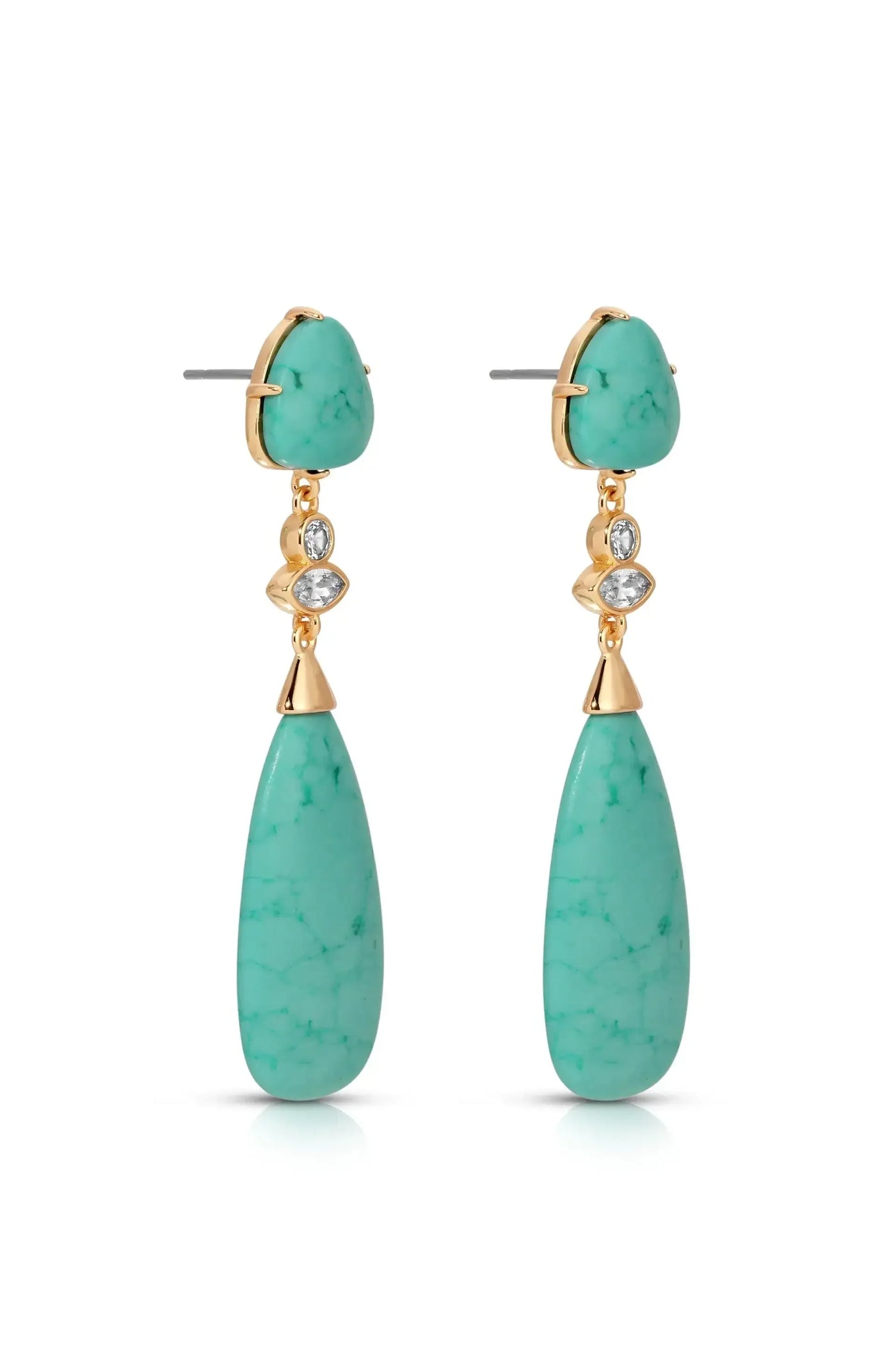 Turquoise Solstice Drop Earrings
