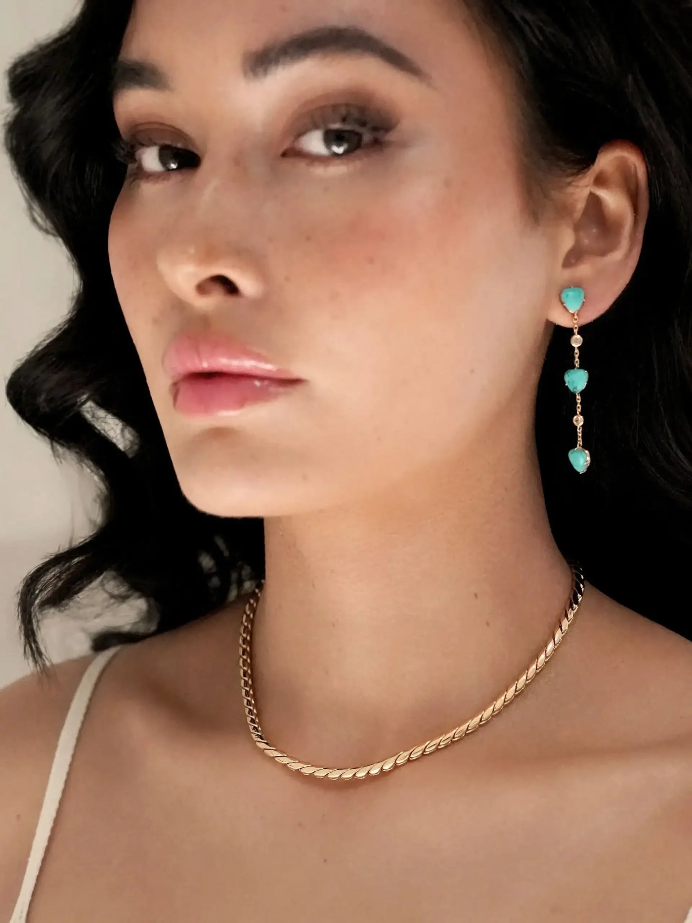 Turquoise Solstice Dangle Earrings