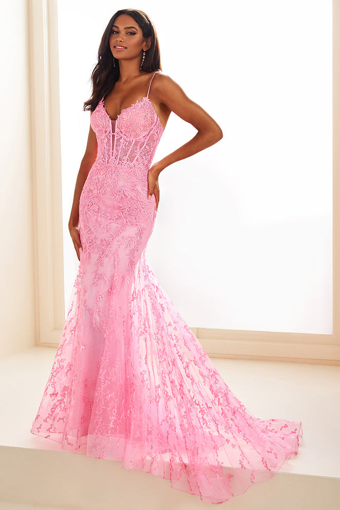 Ellie Wilde EW35010 Trumpet Gown | Lady Black Tie