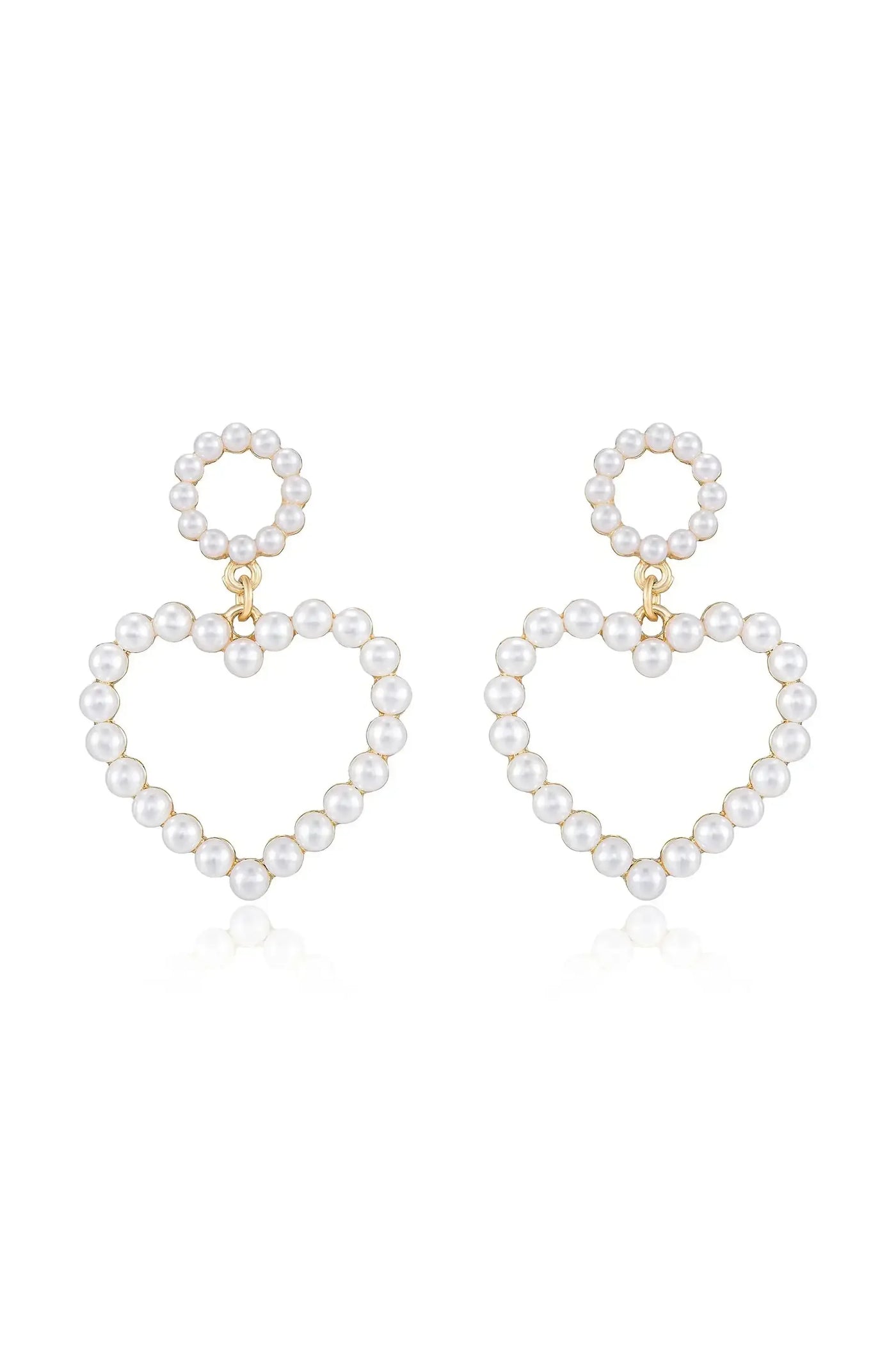 Loving Pearl Heart & Earrings