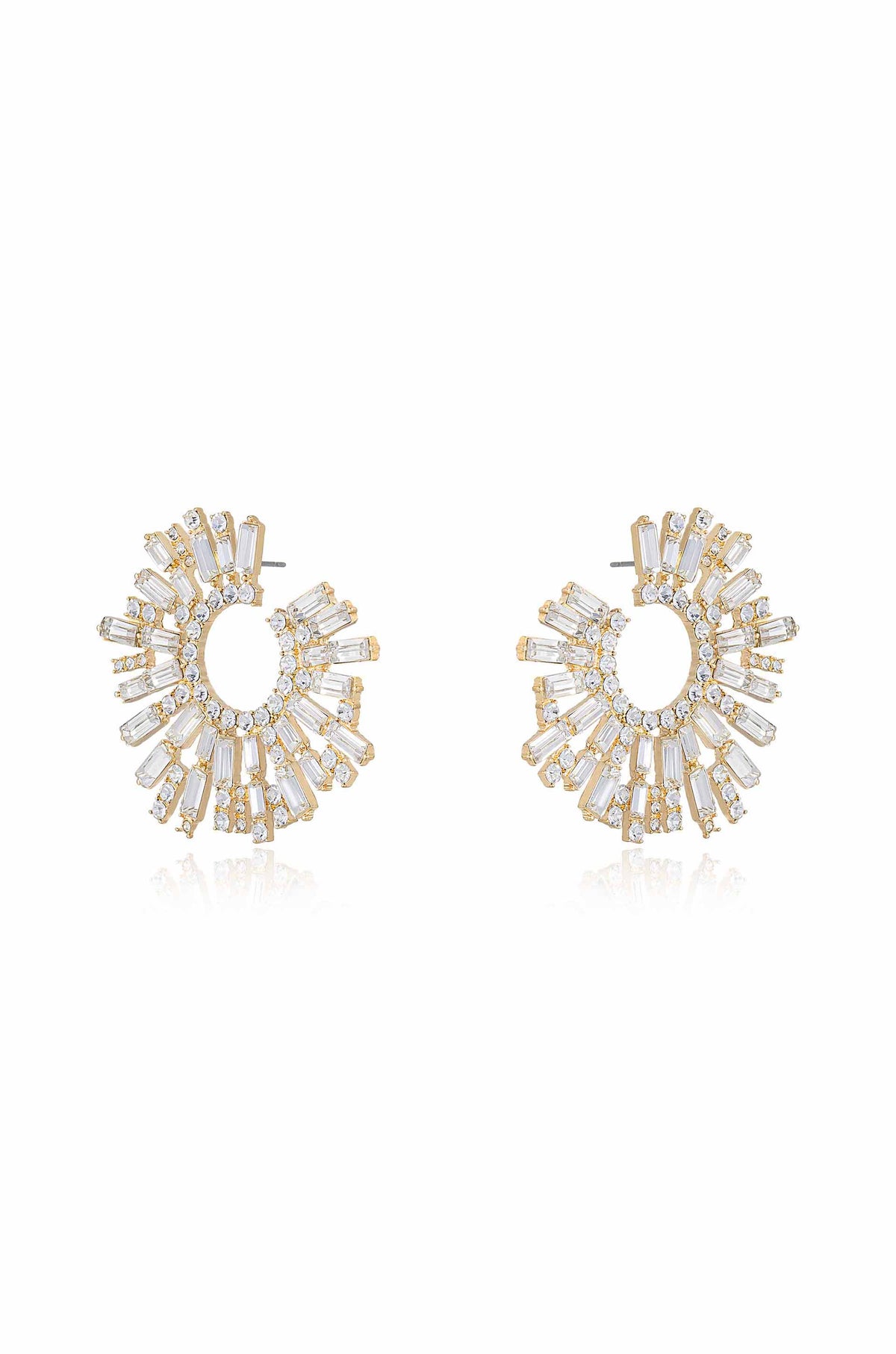 Opulent Stardust Statement Earrings