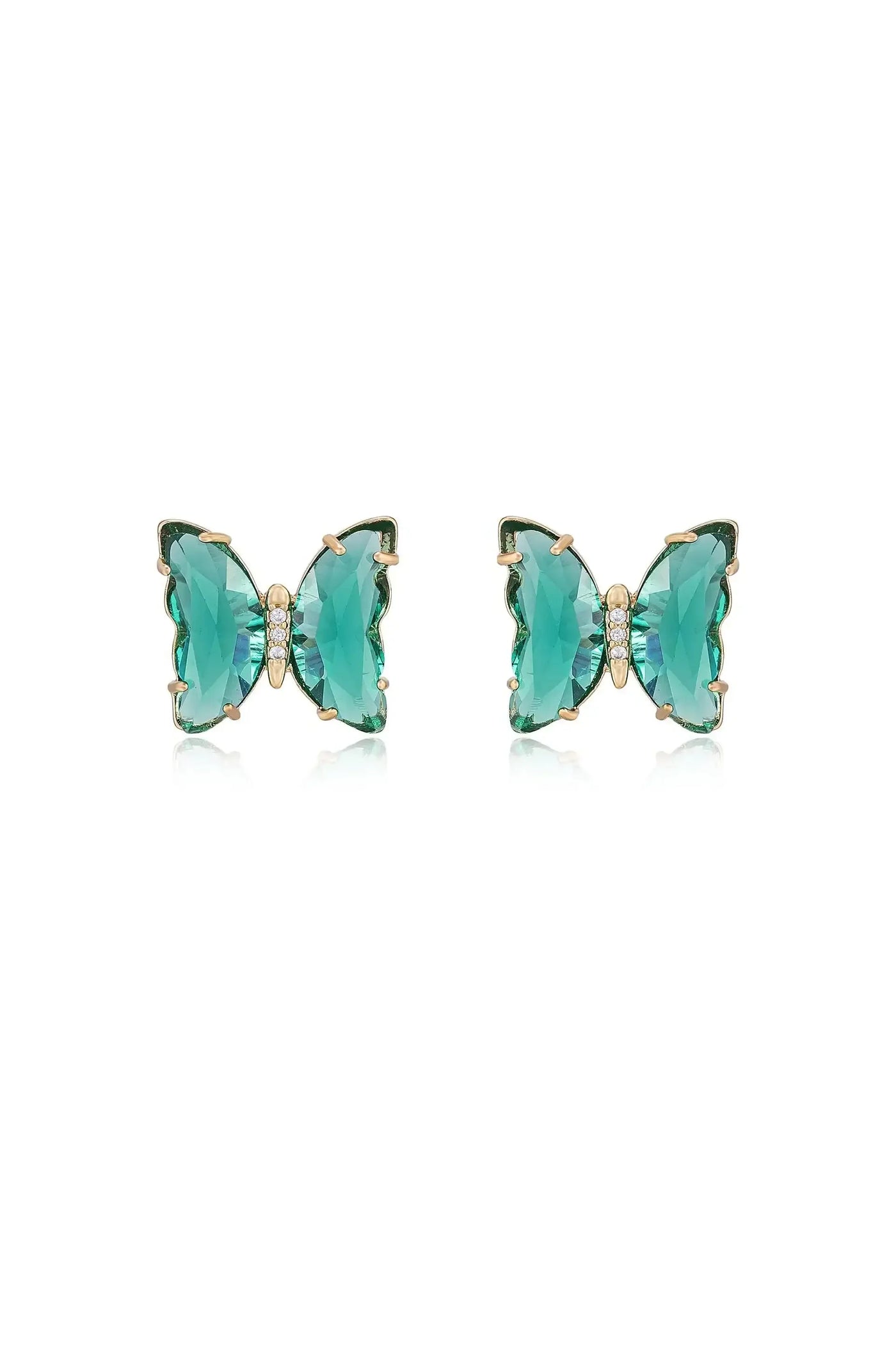 Flutter Away Crystal Earrings