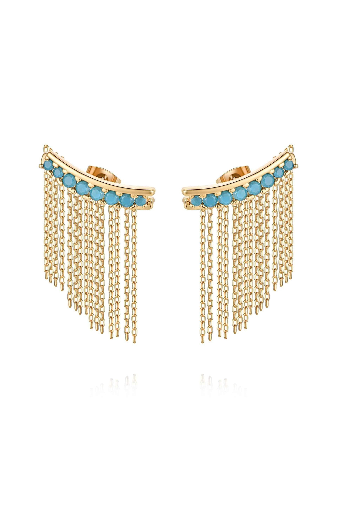 Turquoise Crystal Ear Crawler