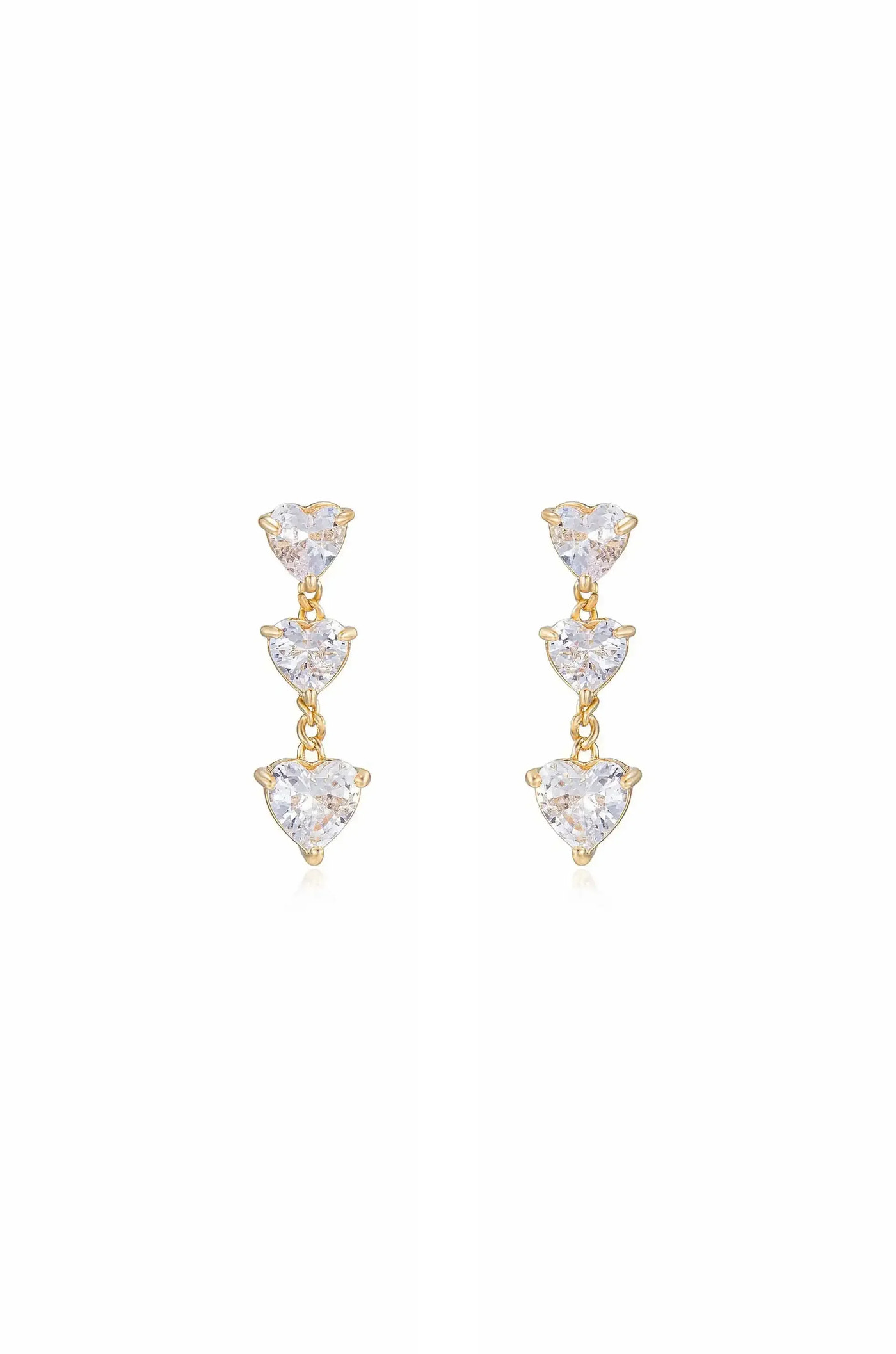 Queen of Hearts Crystal Earrings