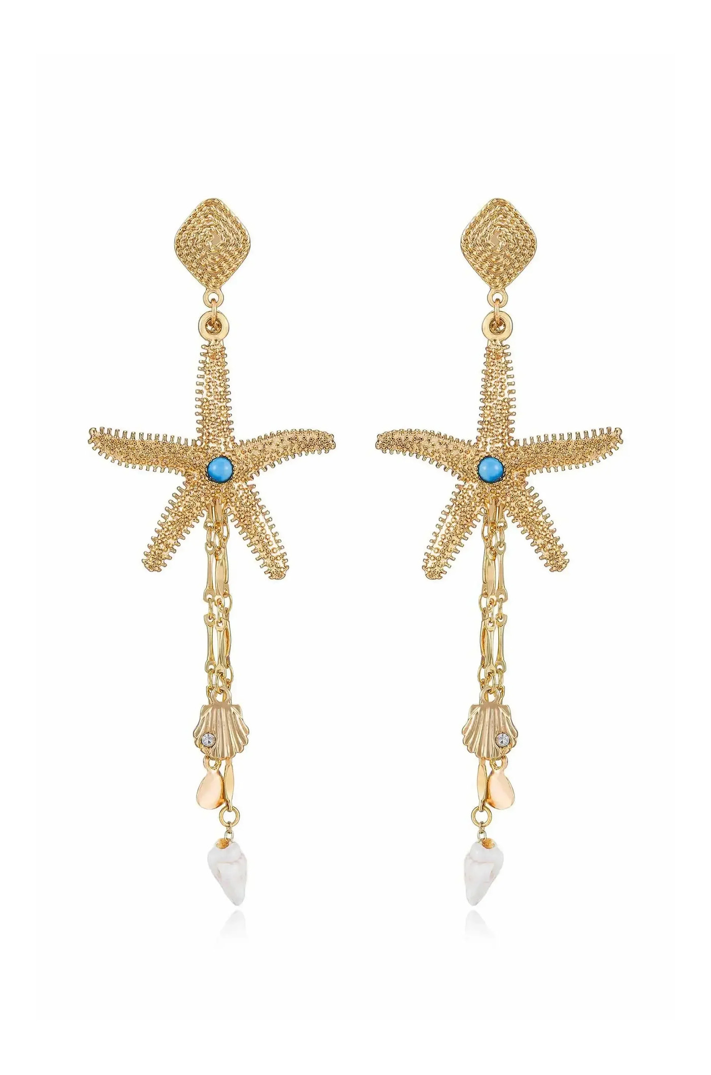 Starfish Seeker Drop Earrings