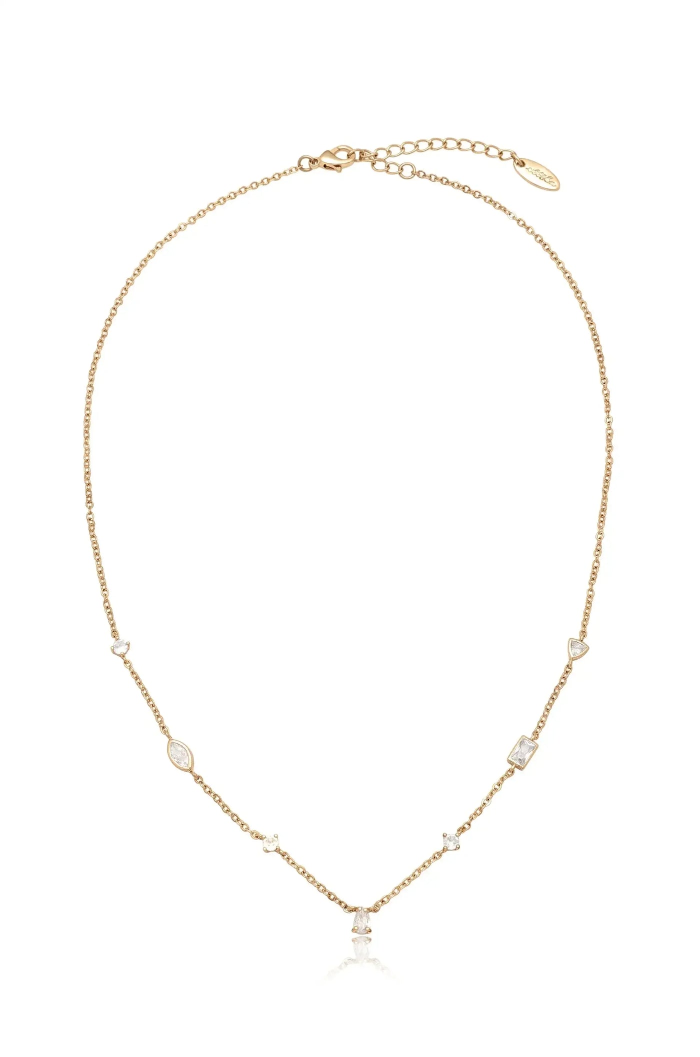 Shapely Crystals Necklace