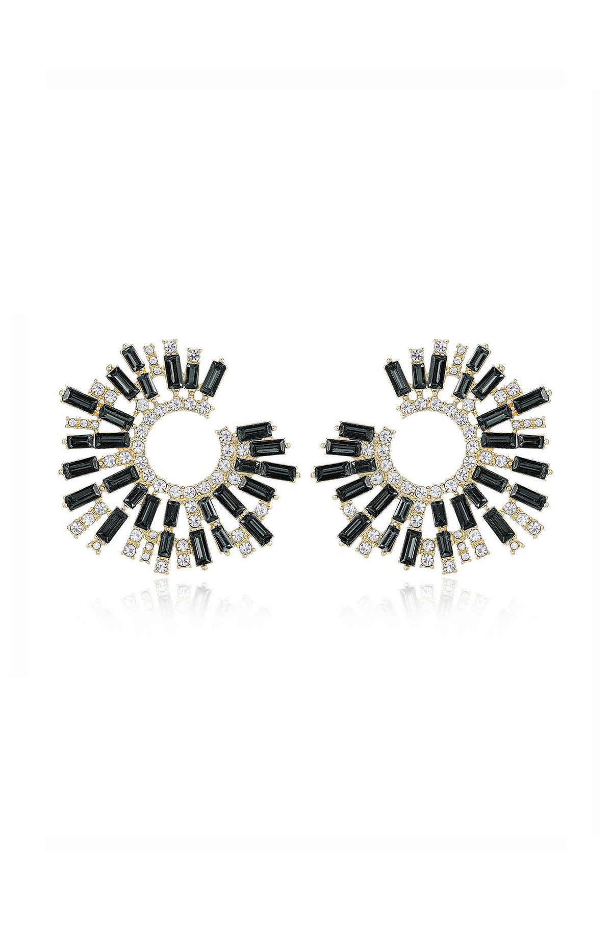 Opulent Stardust Statement Earrings