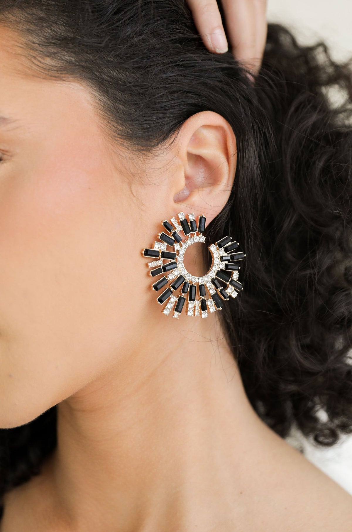 Opulent Stardust Statement Earrings