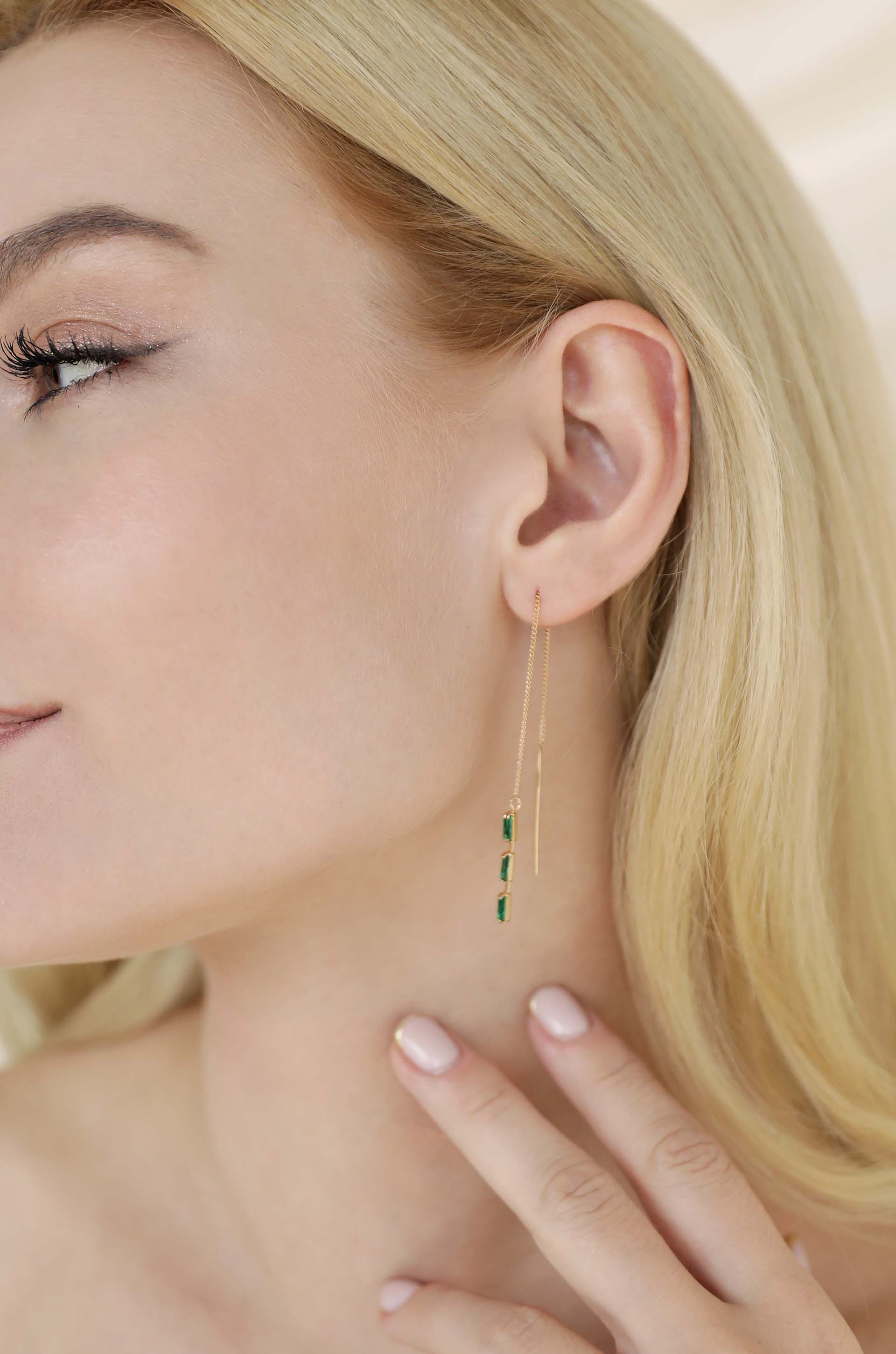 Stylish Green Earrings Collection | Lady Black Tie Jewelry Stylish Green Earrings Collection | Lady Black Tie Jewelry