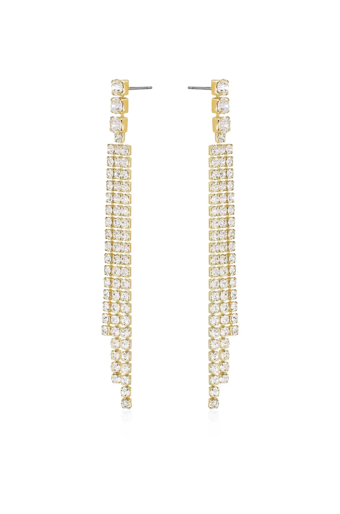 The Moment Crystal Dangle Earrings