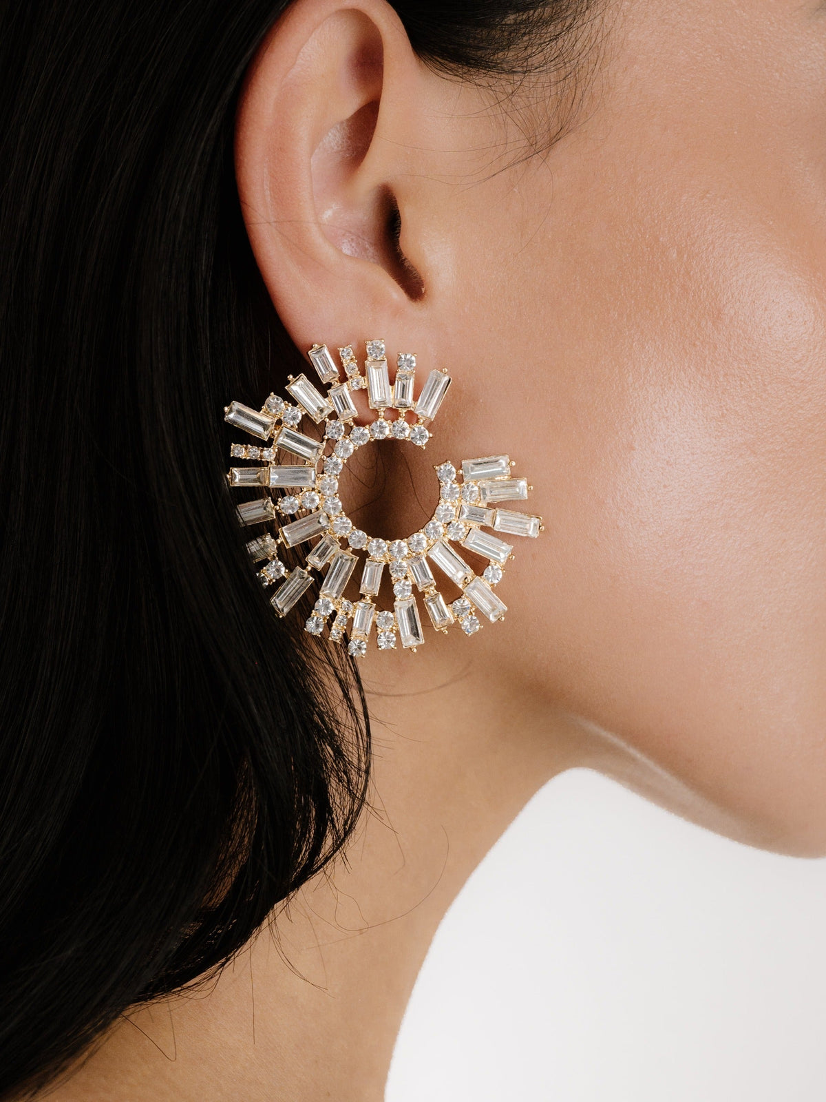 Opulent Stardust Statement Earrings