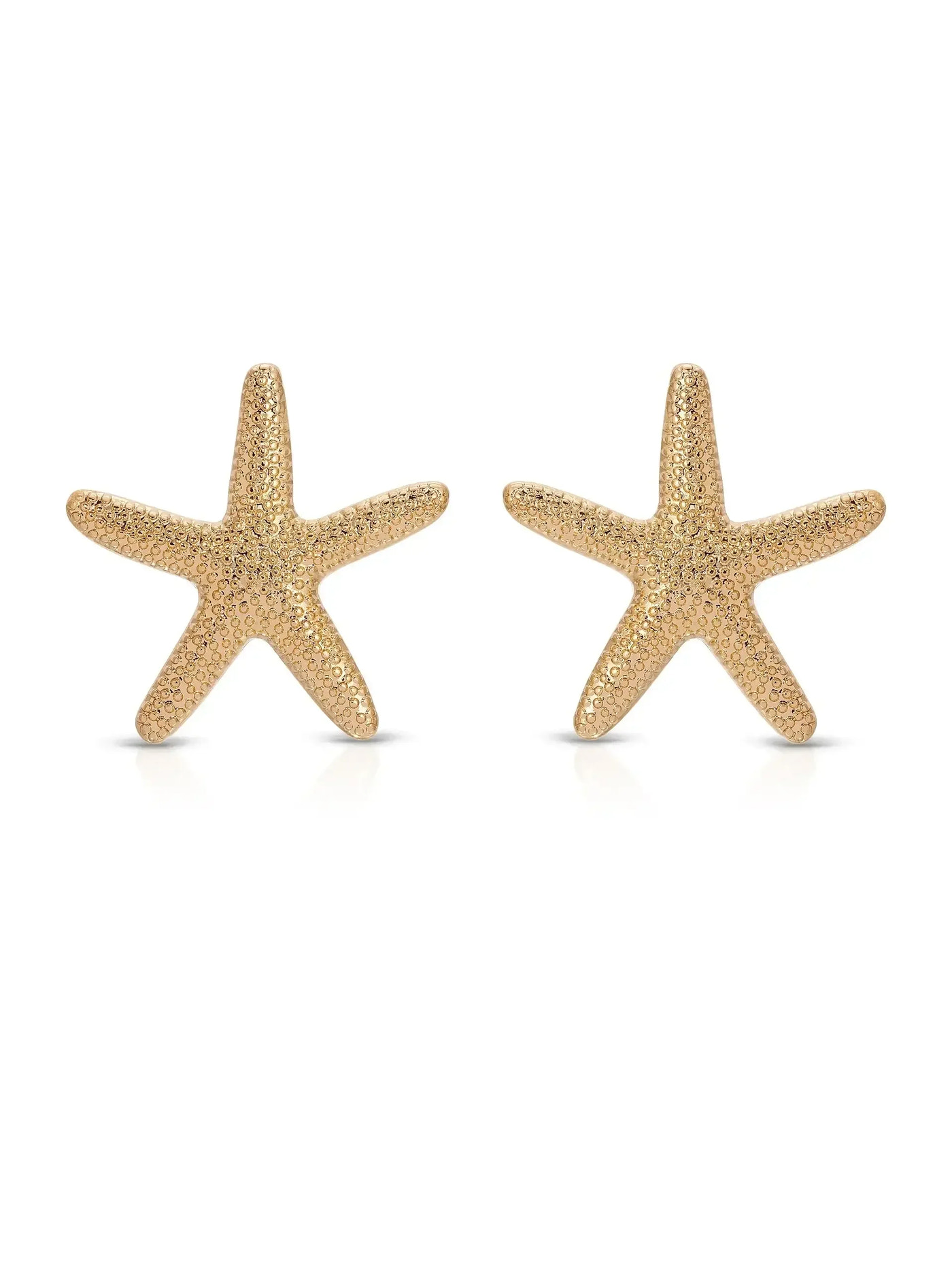 Statement Starfish Stud Earrings