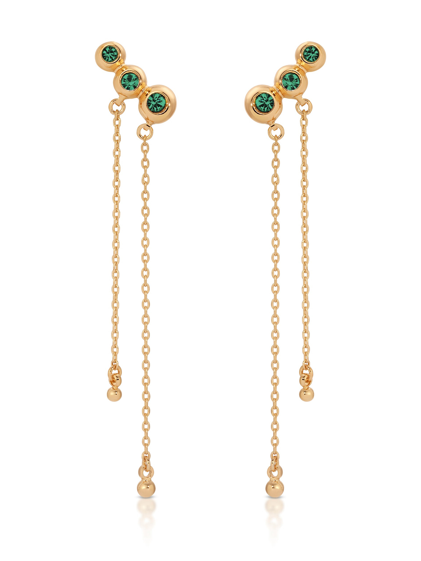 Emerald City Waterfall Earrings