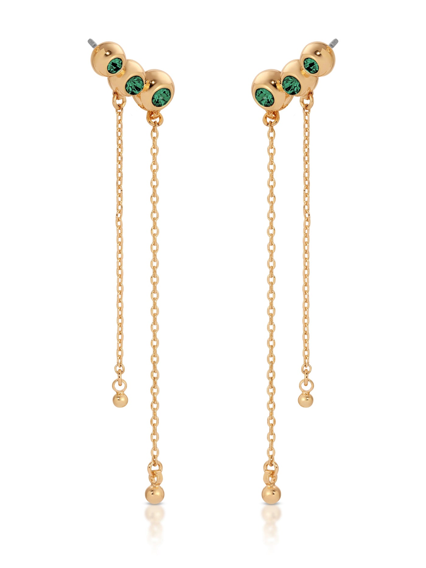 Emerald City Waterfall Earrings