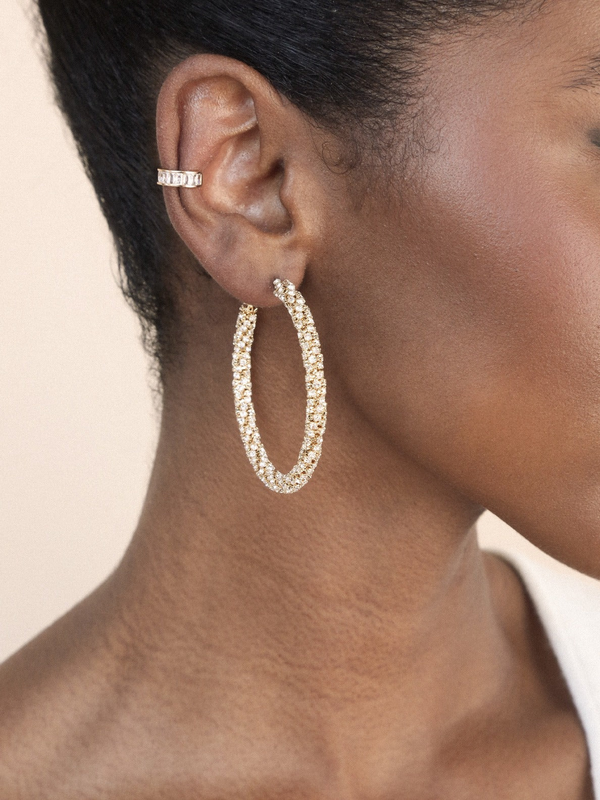Rope Chain Hoop Earrings