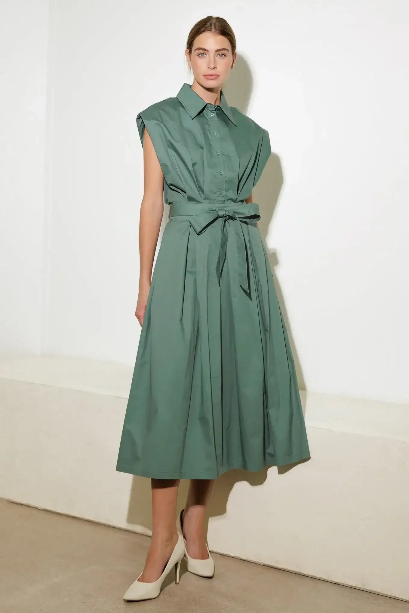 DEEPER CONNECTION DROP SHOULDER DRESS