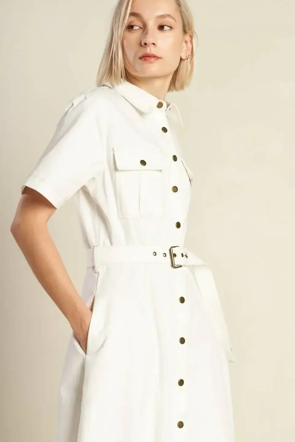 THE ESSENTIAL SHIRT DRESS - FINAL SALE
