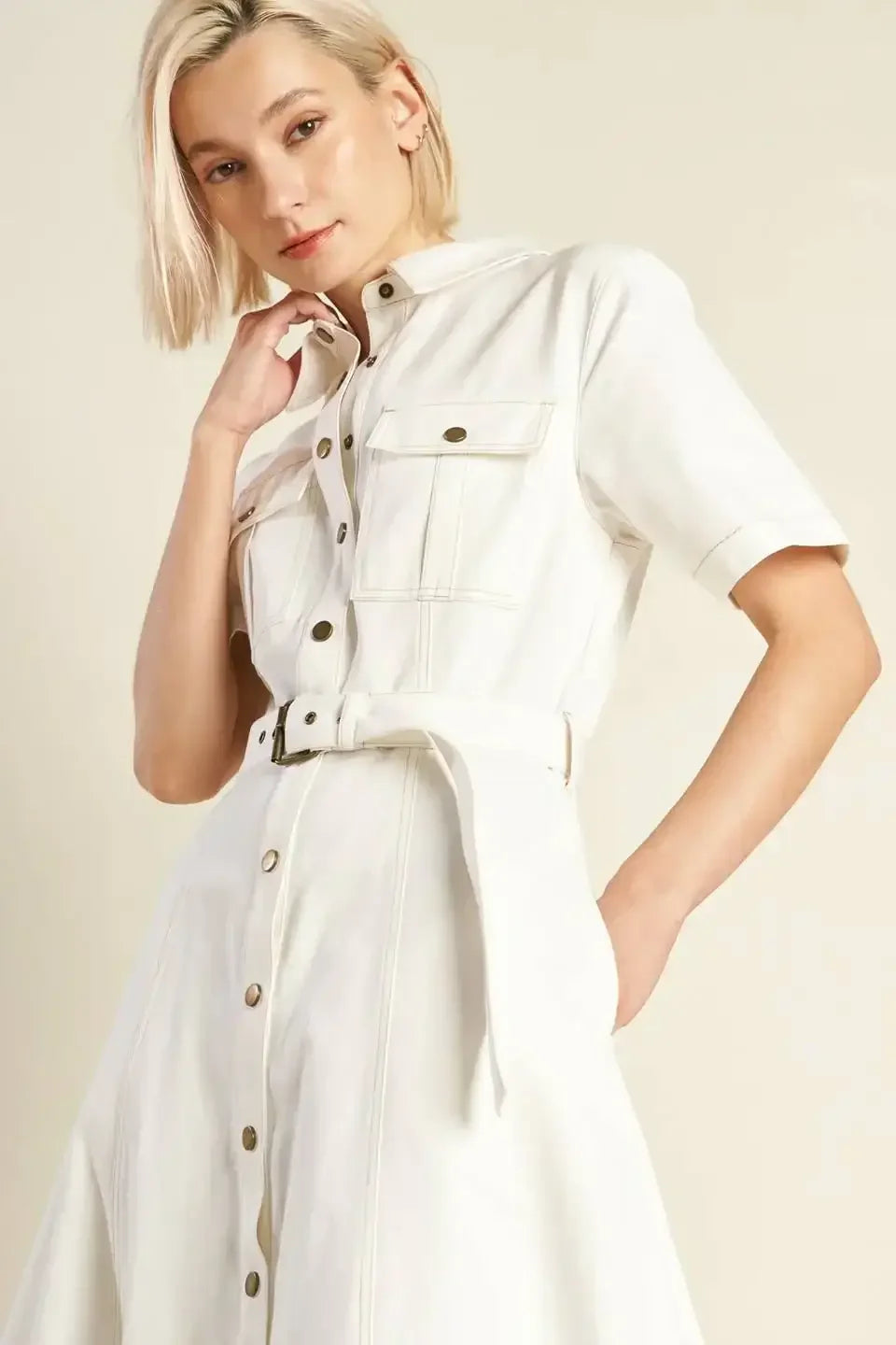 THE ESSENTIAL SHIRT DRESS - FINAL SALE