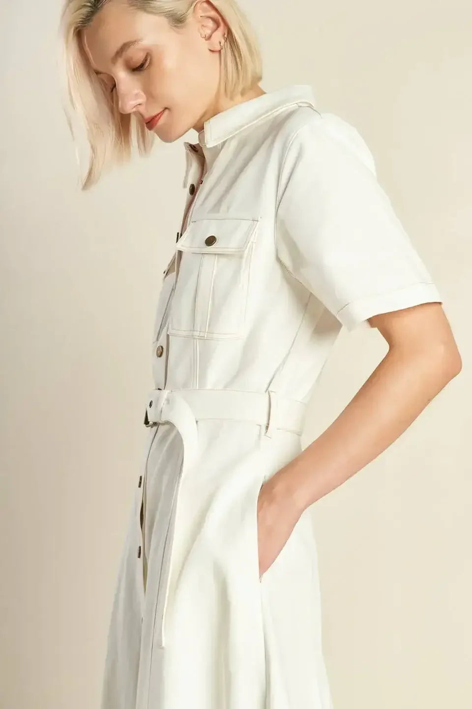THE ESSENTIAL SHIRT DRESS - FINAL SALE