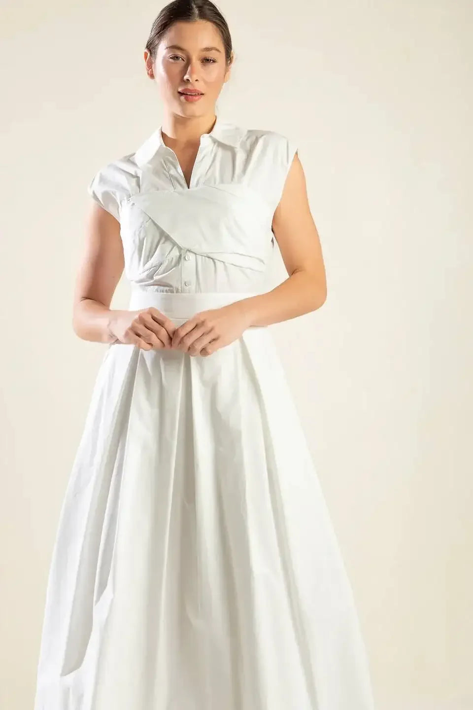 DREAMY IMPRESSION MIDI DRESS