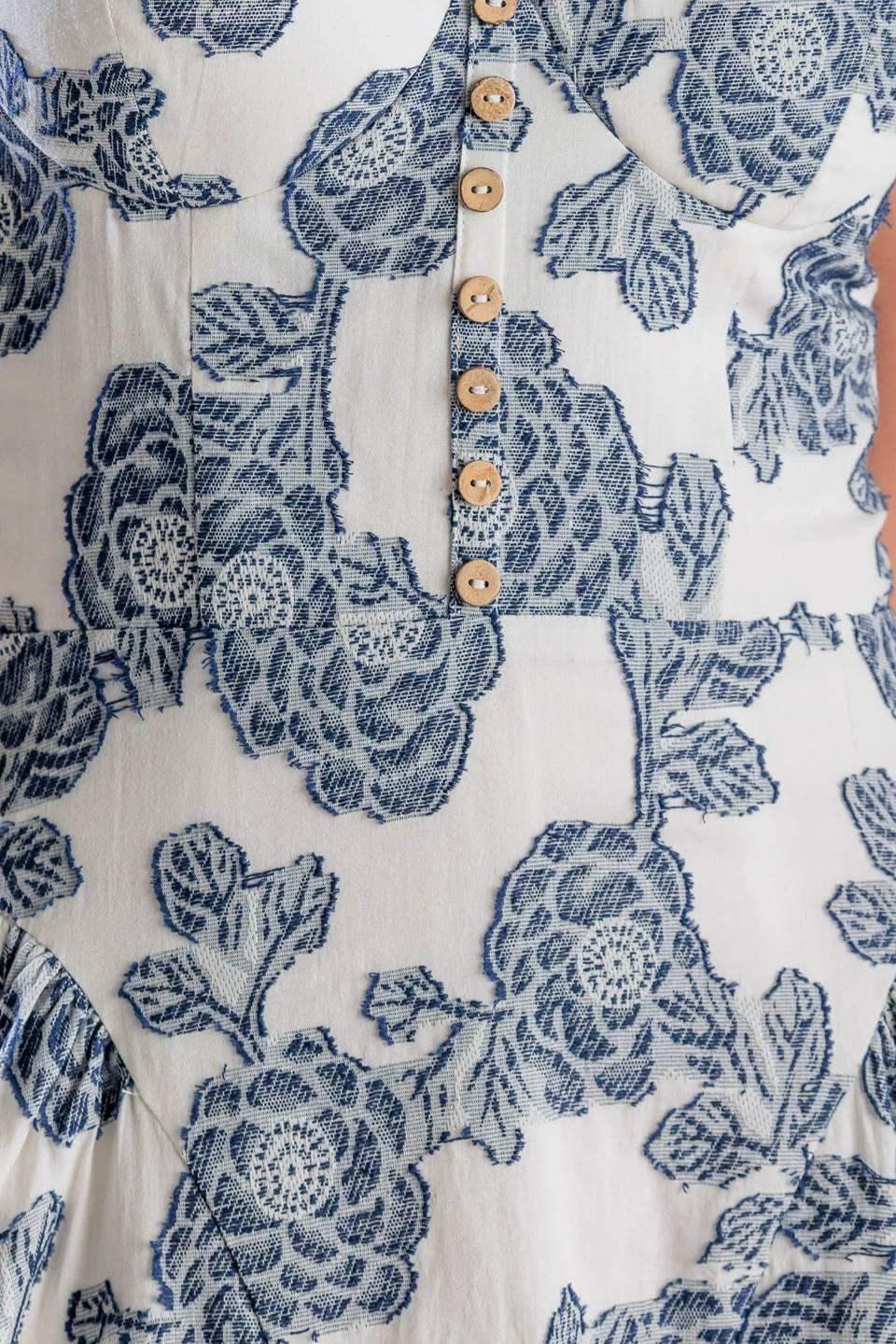 EXPLORING NEW INTERESTS MIDI DRESS - FINAL SALE