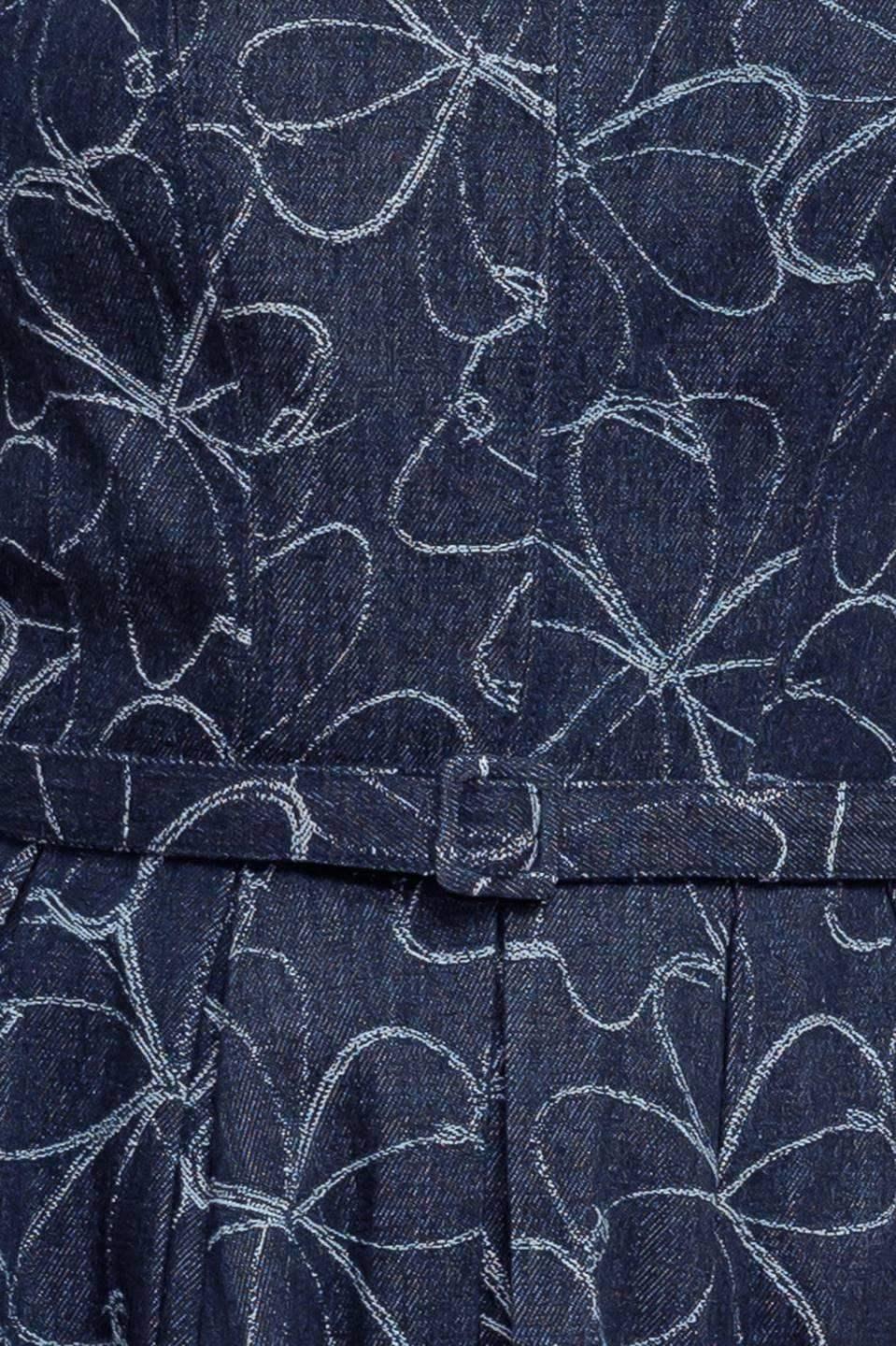 MOONBEAM DENIM MIDI DRESS