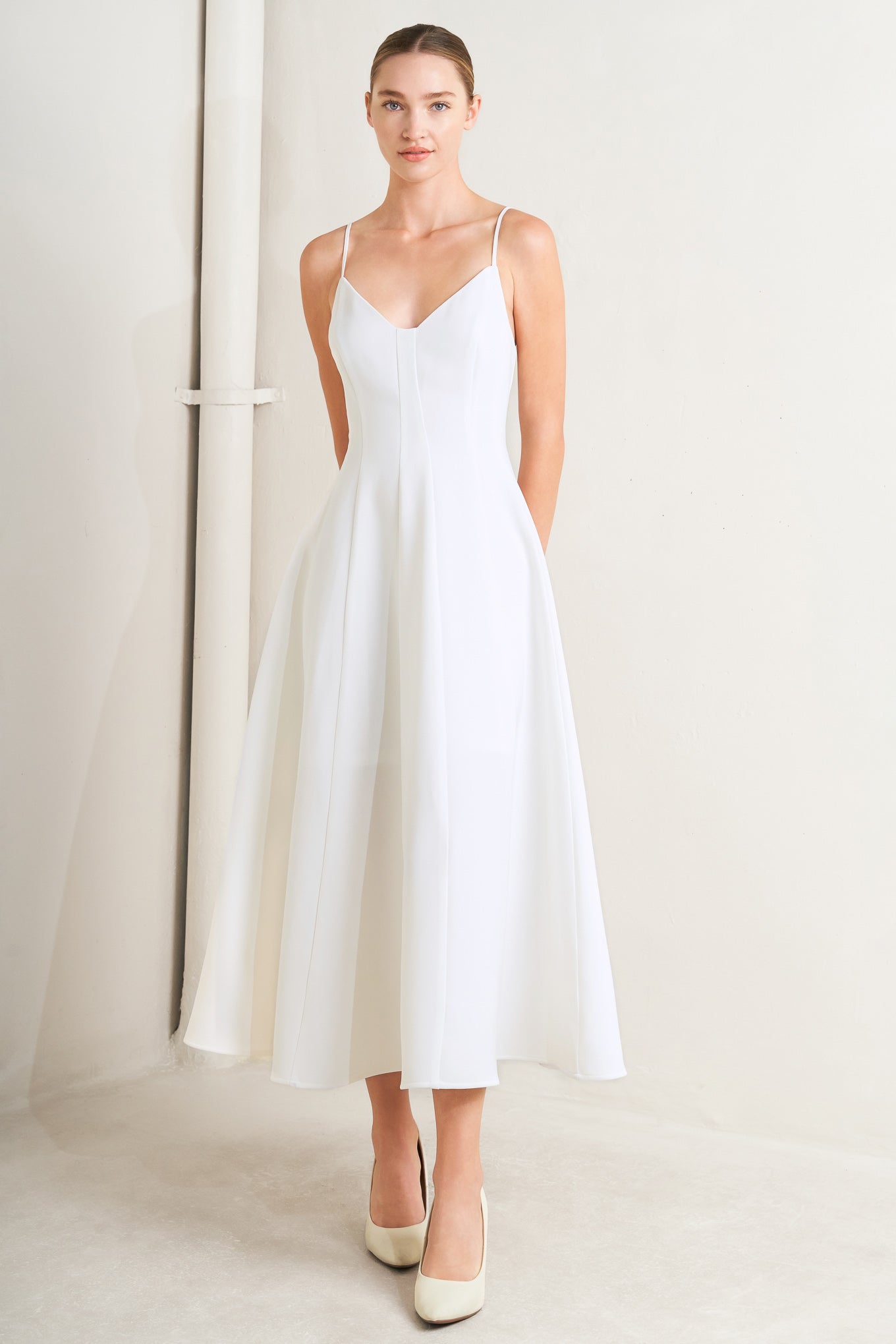 PURE INTENTIONS MIDI DRESS
