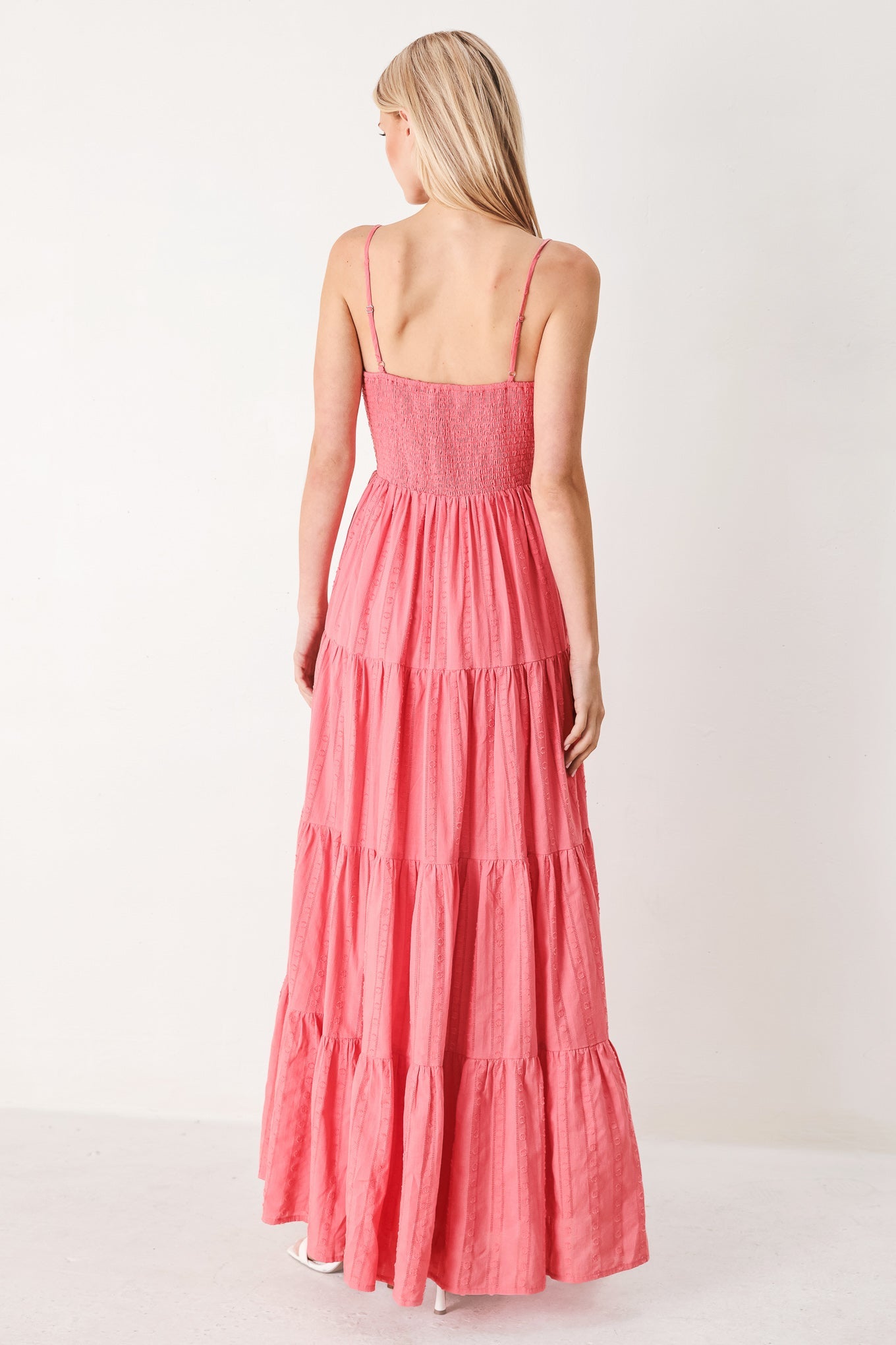 SWEET ESCAPE PINK CRANBERRY MAXI DRESS