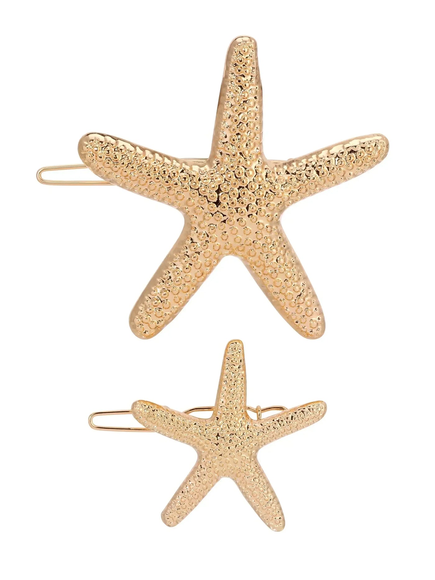 Starfish Barrette Set