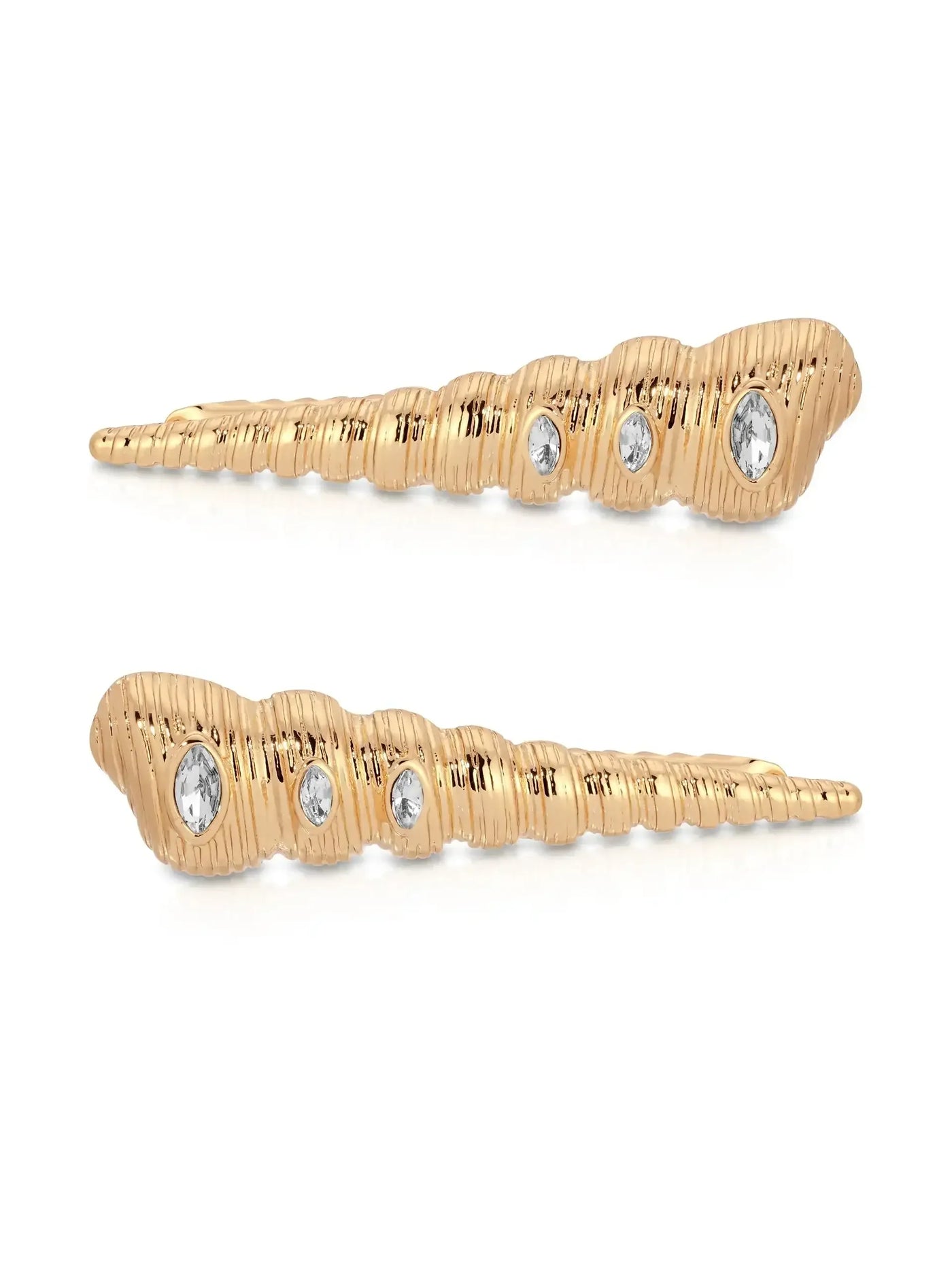 Capri Shell Barrette Set