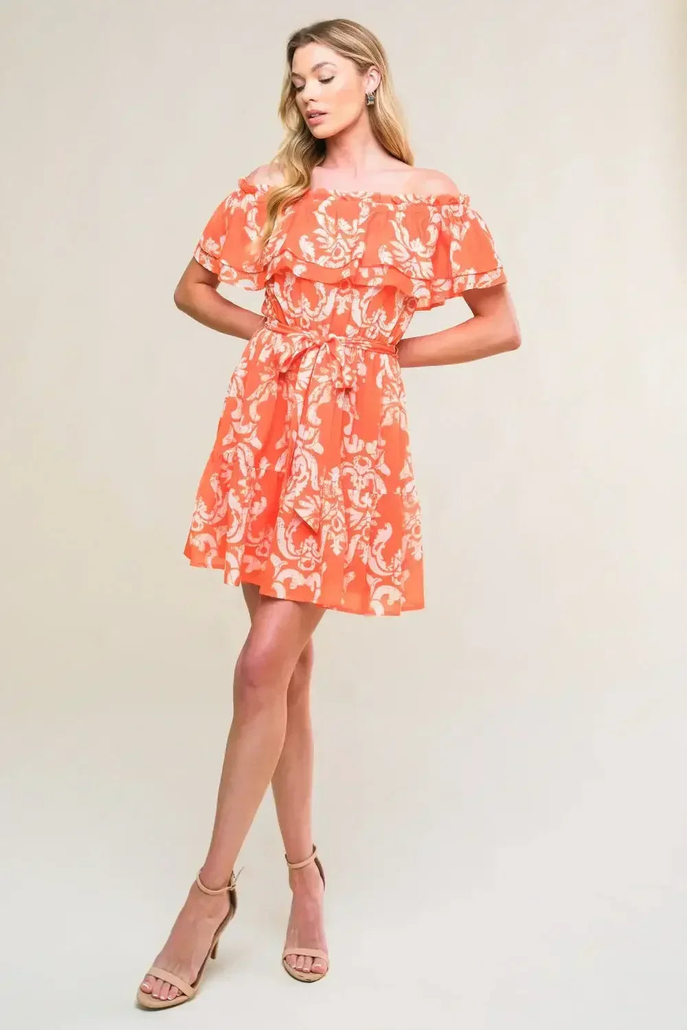 CAPTIVATING ALWAYS WOVEN MINI DRESS - FINAL SALE