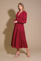 POSH PRESENCE WOVEN MIDI DRESS main image 1