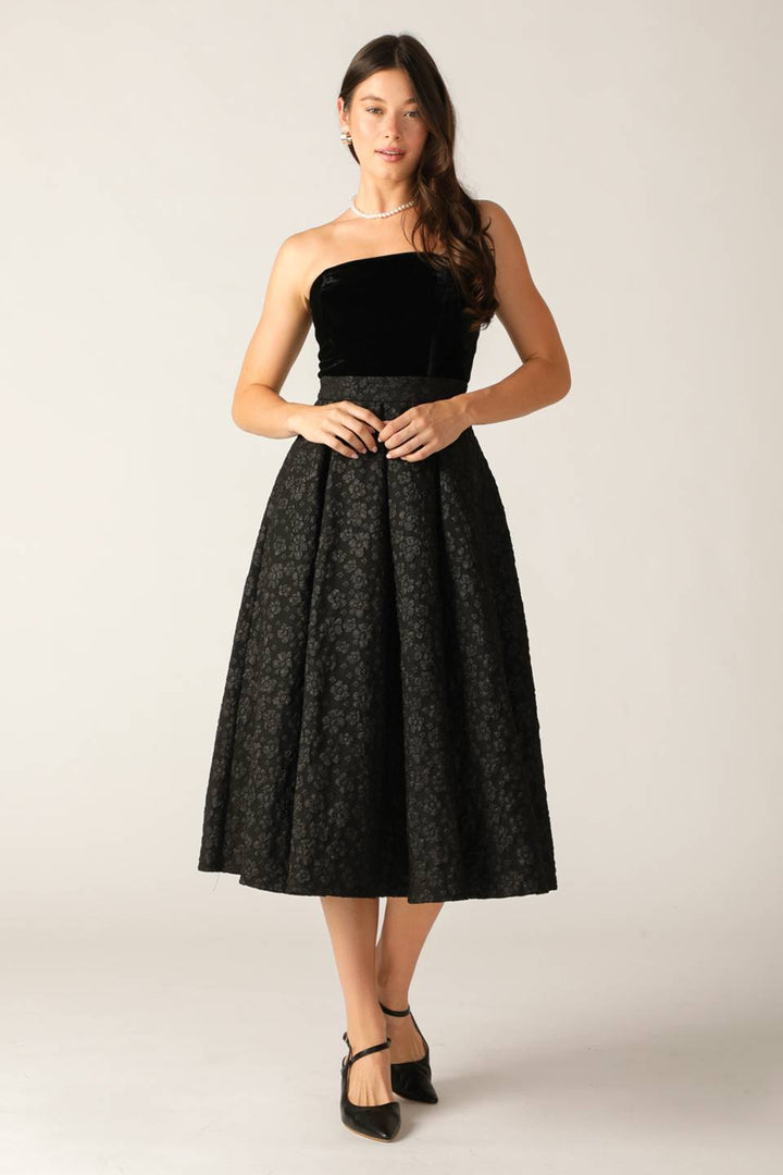 Women's Chic Simple Midi Dress main image 1