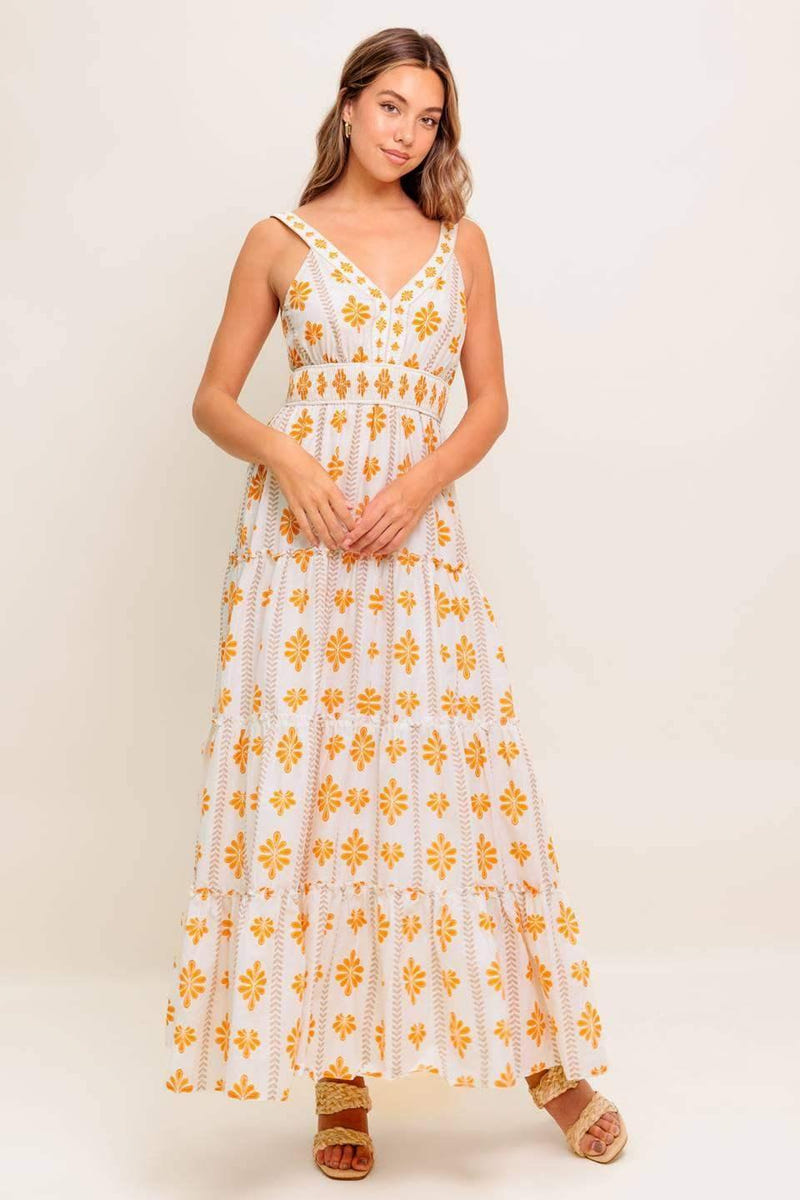 DAILY DELIGHT MAXI DRESS - YELLOW