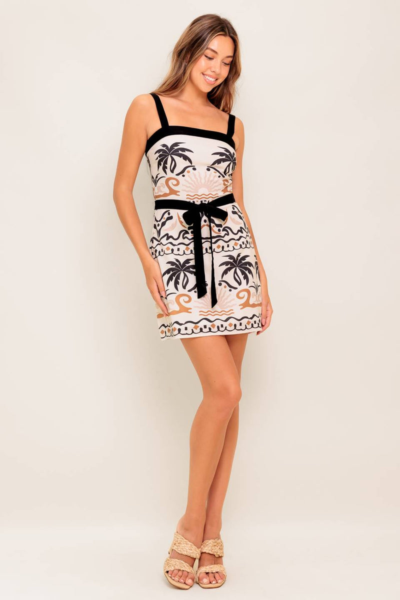 Noir Mini Dress