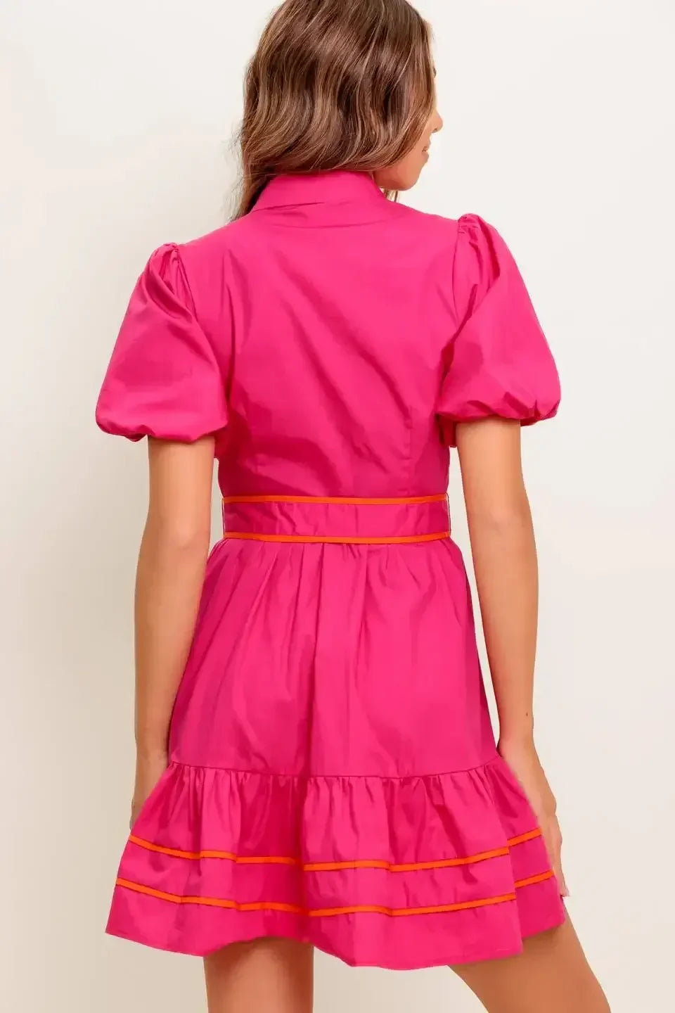 VIVA MINI DRESS - FUCHSIA